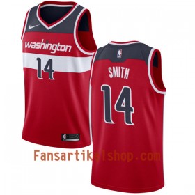 NBA Washington Wizards Trikot Jason Smith 14 Nike 2017-18 Rot Swingman - Herren
